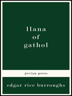 cover image of Llana of Gathol